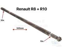 renault cardans carcan reanult r8 r10 20 cannelures 10 longueur P83432 - Photo 1