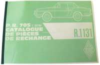 Renault - catalogue de pièces détachées Renault Caravelle, R1131, repro, 264 pages