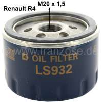 renault circuit dhuile filtre a huile 4l 112 11l 1128s1282370210b239b P81071 - Photo 1