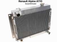 Citroen-2CV - radiateur de refroidissement, Alpine A110 + Renault R8 Gordini (non compatible sur R8 majo
