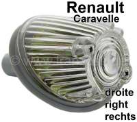 Renault - clignotant, Renault Caravelle, clignotant avant droit complet, modèle rond, avec porte-am