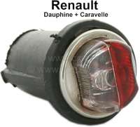 Renault - feu de position, rappel latéral des feux, Renault 4L, Renault Caravelle, R8, R10, couleur