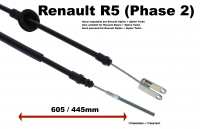 renault commande dembrayage cable 5 tous modeles phase 2 adaptable alpine P81664 - Photo 1