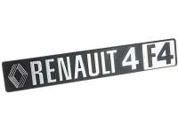 renault couvercles malle portes coffre pieces montage monogramme r4 P87957 - Photo 1