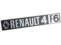 renault couvercles malle portes coffre pieces montage monogramme r4 P87959 - Photo 1