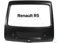 Renault - tôle extérieur de hayon, Renault R5, pièce neuve provenant d'un stock ancien. Pièce d'