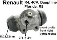 renault cylindres frein cylindre roue 4l annees 60 4cv P84149 - Photo 1