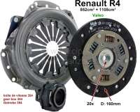 Renault - embrayage, Renault 4L 852cm³ et 1108cm³ jusque 1975 (R2106, R2109 1968>, R2391, R1120, R