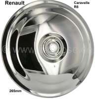 Renault - enjoliveur de roue, Renault R8, Caravelle, diamètre 265mm