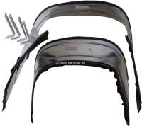 Renault - fermeture de passage de roue avant en aluminium, protection anti-gravillons, Renault 4L, l