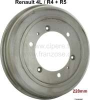 renault freinage sauf pieces hydrauliques tambour freins 4l diametre P84046 - Photo 1