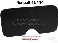 Alle - habillage de panneau de malle arrière, Renault 4L, skai noir