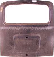 Peugeot - hayon, Renault 4L, porte de coffre, modèle sans feu de recul intégré, pièce d'origine 