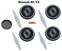 renault jantes pneus bouchon moyeu jante amil r5 tx jeu les P87405 - Photo 1