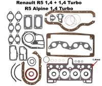 renault joints moteur pochette r5 14l turbo alpine P80111 20260325155217 - Photo 1