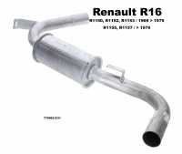 renault lignes dechappement silencieux premier pot r16 1150 1152 P82974 - Photo 1