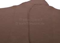 Renault - panneaux de portes, Renault 4CV, jeu de 4 garnitures, contre-porte marron et vide-poche