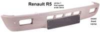 Peugeot - pare-chocs avant, Renault R5, premier modèle
