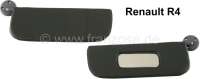 Renault - pare-soleil noir, Renault 4L, droite + gauche