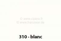 Renault - peinture en bombe 400ml, Renault 4L code couleur 310 blanc, préparé à la demande