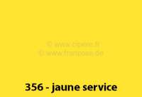 renault peinture en bombe 400ml 4l code couleur 356 jaune service P89274 - Photo 1