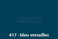 Renault - peinture en bombe 400ml, Renault 4L code couleur 417/1 bleu Versailles, préparé à la de