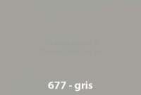 Renault - peinture en bombe 400ml, Renault 4L code couleur 677, gris beige pare-chocs préparé à l