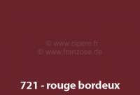 renault peinture en bombe 400ml 4l code couleur 721 rouge bordeaux P89273 - Photo 1