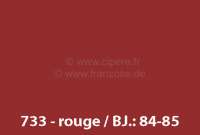 renault peinture en bombe 400ml 4l code couleur 733 rouge prepare P89089 - Photo 2