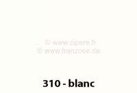 Renault - laque 1000ml, 4L, code couleur 310 blanc, ajouter le durcisseur 20444 (2 x laque pour 1 x 