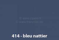 Renault - laque 1000ml, 4L, code couleur 414/1 bleu, ajouter le diluant  20442 (1 x laque pour 1 x d