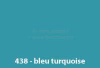 Renault - laque 1000ml, 4L, code couleur 438 bleu, ajouter le diluant  20442 (1 x laque pour 1 x dil