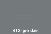 Renault - laque 1000ml, 4L, code couleur 610 gris clair, ajouter le durcisseur 20444 (2 x laque pour