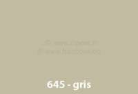 Renault - laque 1000ml, 4L, code couleur 645 gris, ajouter le durcisseur 20438 (2 x laque pour 1 x d