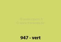 Renault - laque 1000ml, 4L, code couleur 946 vert, ajouter le durcisseur 20444 (2 x laque pour 1 x d