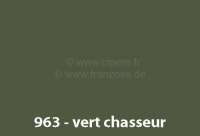 Renault - laque 1000ml, 4L, code couleur 963 vert chasseur, ajouter le diluant  20442 (1 x laque pou
