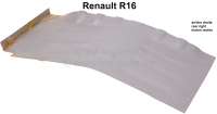 Renault - plancher arrière droite, Renault R16, dimensions 68 x 33cm