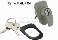 renault poignee coffre peinte en beige 4l dorigine P87698 - Photo 1