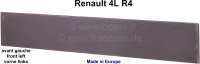 renault porte gauche 4l tole reparation bas made P87034 - Photo 1
