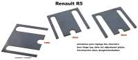 renault portes arriere pieces montage entretoise reglage charniere r5 P87398 - Photo 1