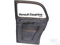 Renault - porte arrière droite, Renault Dauphine, pièce neuve provenant d'un stock ancien. Pièce 