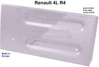tablier avant droite, Renault 4L, tôle de fermeture verticale du chassis