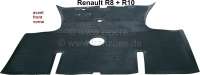 renault tapis caoutchouc noir r8 gordini r10 P88259 - Photo 1
