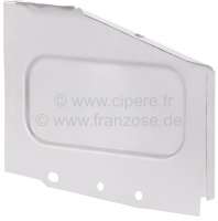 Sonstige-Citroen - tôle de fermeture arrière droite sur longeron, Renault 4L. Made in Europe.