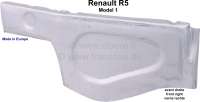 renault tole reparation chassis sous laile droite r5 serie P87592 - Photo 1