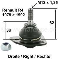 renault train roue rotule suspension inferieure droite 4l P83022 - Photo 1