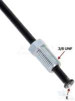 Sonstige-Citroen - tubes de freins, Renault 4L de 1961 à 1965 (R1123 de chassis n.554745 à 733630, R1120 de