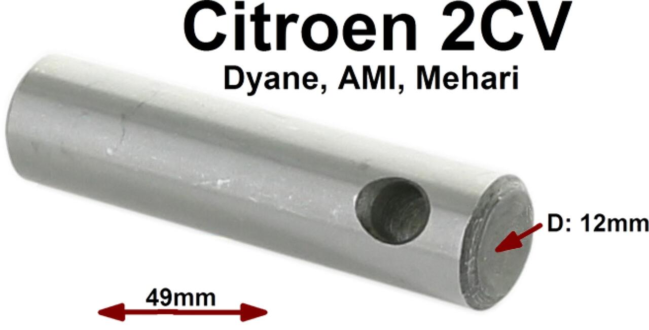 Achse für das Zahnrad von dem Rückwärtsgang. Passend für Citroen 2CV6, Dyane, Mehari.
