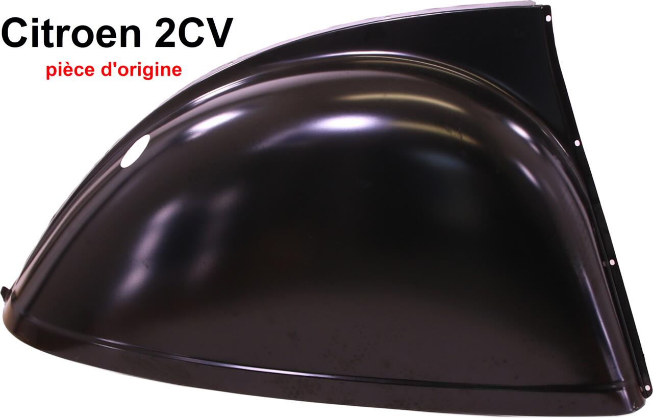 2CV, Kotflügel hinten rechts für Citroen 2CV. Hersteller Citroen! Teuer, aber auch die beste Wahl!