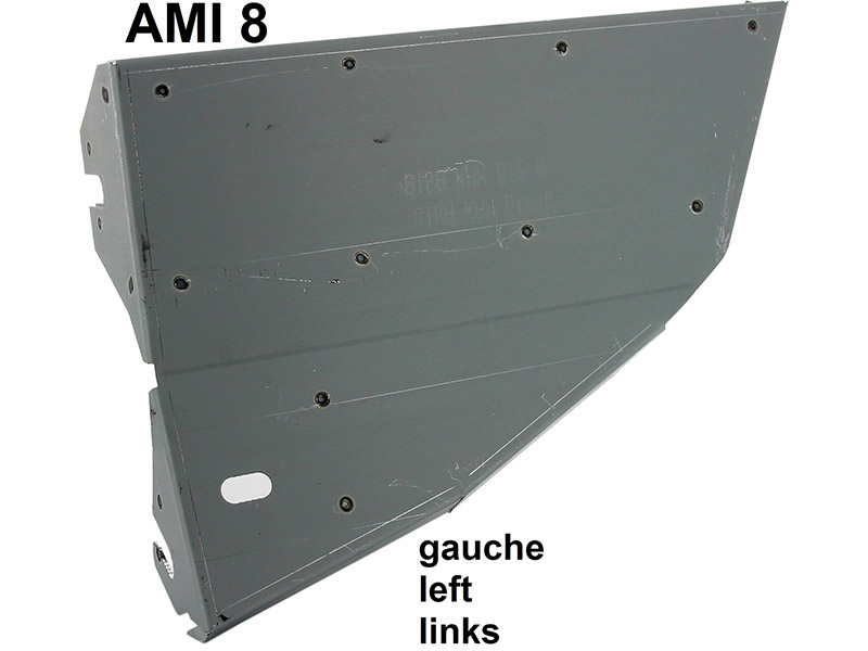 AMI8, Frontmaske Reparaturblech, unten links. Passend für Citroem AMI 8.
